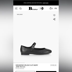 WISHBONE ZELDA FLAT MARY JANE Women’s